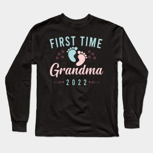 First time grandma Est 2022 Promoted To New Grandma Mimi Long Sleeve T-Shirt